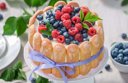 Looking for a No-Bake Dessert Idea? Try a Classic Charlotte Cake